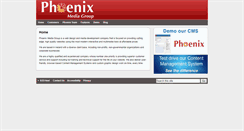 Desktop Screenshot of phoenixmediagroup.org