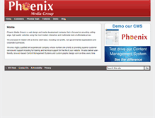 Tablet Screenshot of phoenixmediagroup.org